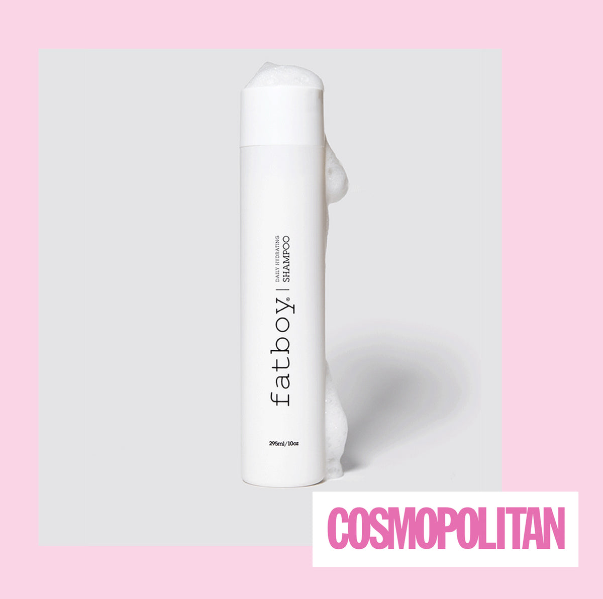 Daily Hydrating Shampoo in Cosmopolitan fatboy hair